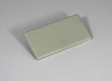 Profilabdeckkappe 30x60 Nut 8 grau
