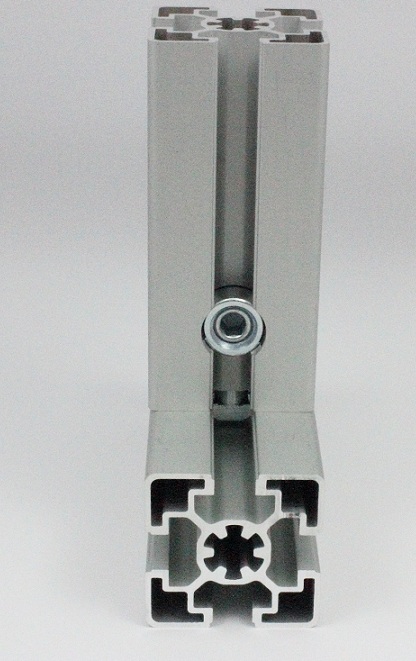 Schnellspannverbinder Nut 8 B-Typ biegbar Stirn-Nut 