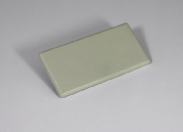 Profilabdeckkappe 30x60 Nut 8 grau