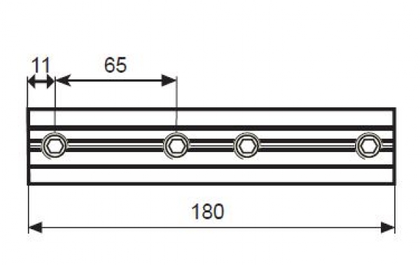 Profilverbinder Nut 10